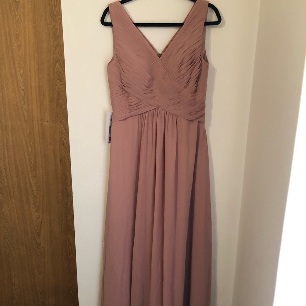 Azazie Dusty Rose Size 10 dress. NWT!